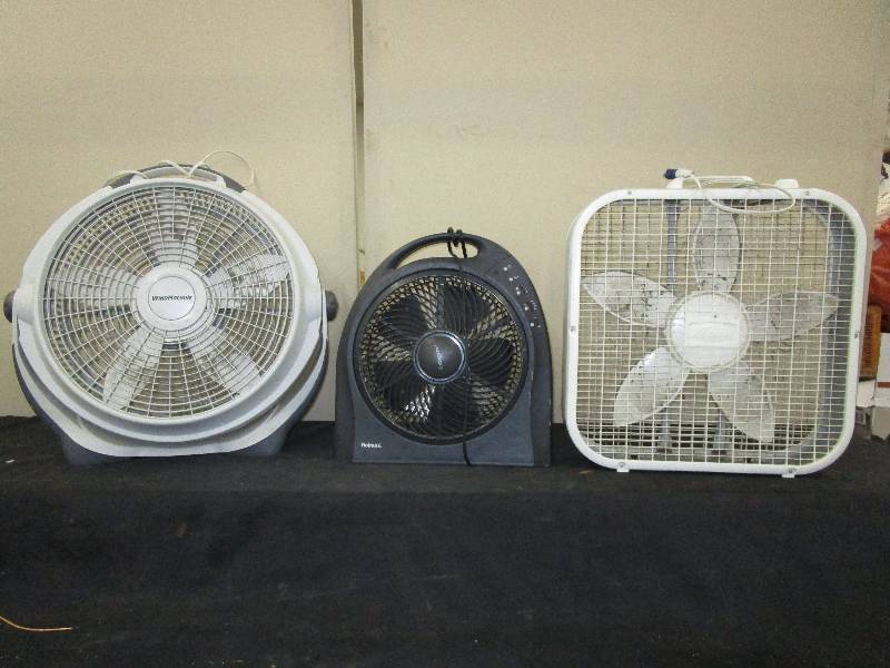 lot 54 image: 3 Fans, All Work