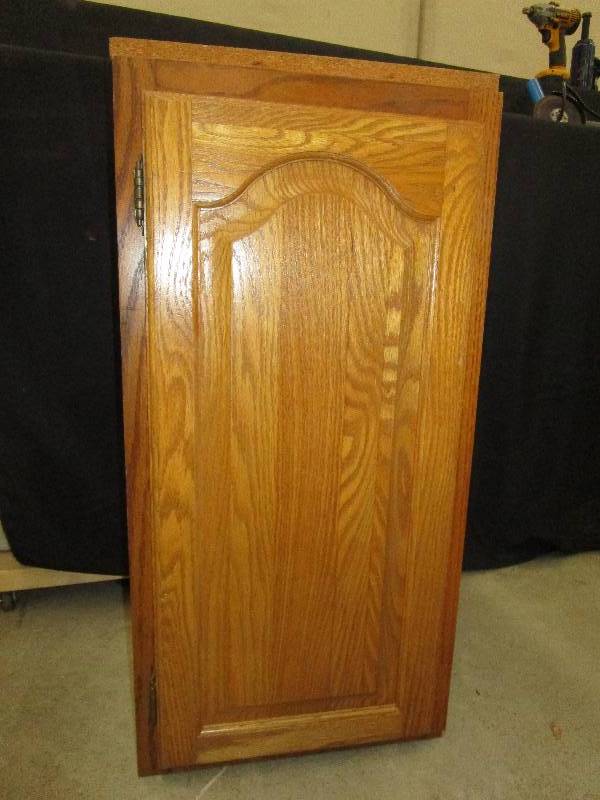 lot 56 image: Wooden Cupboard, 31 in high, 1 foot deep, 15 inches wide