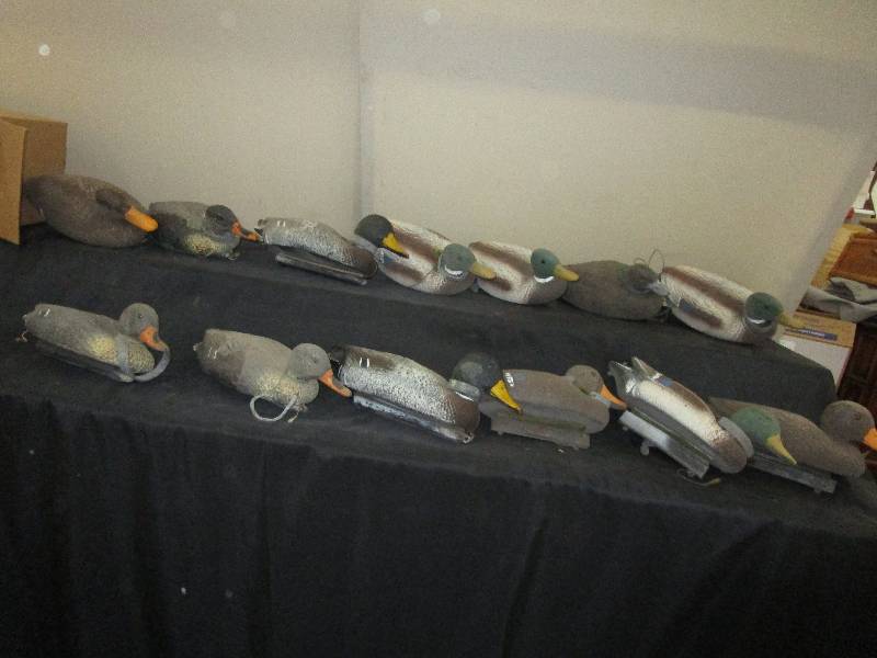 lot 66 image: Plastic Duck Decoys