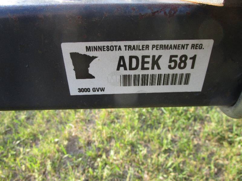 1989 20FT MADSEN PONTOON WITH 35HP FORCE MOTOR AND 1989 MADSEN TRAILER