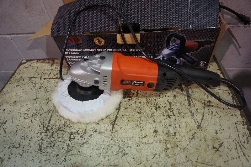 lot 45 image: ATD Model 10511 7 Variable Speed Angle PolisherSander