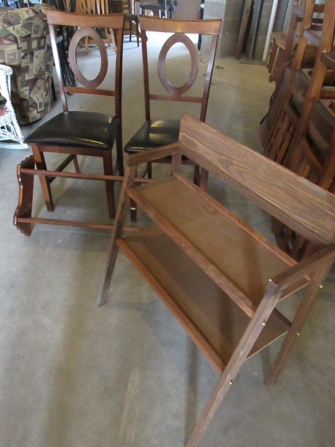 lot 112 image: CHAIRS AND ACCESSORIES