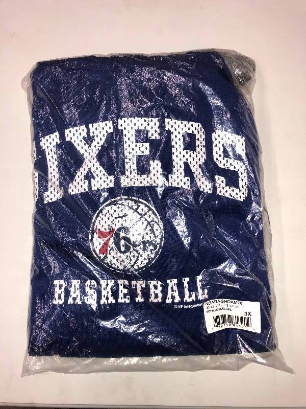 NEW Packaged 3XL Philadelphia 76ers Sweatshirt