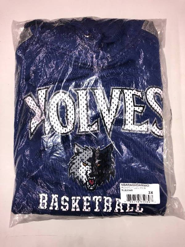 NEW Packaged 3XL Minnesota Timberwolves Sweatshirt