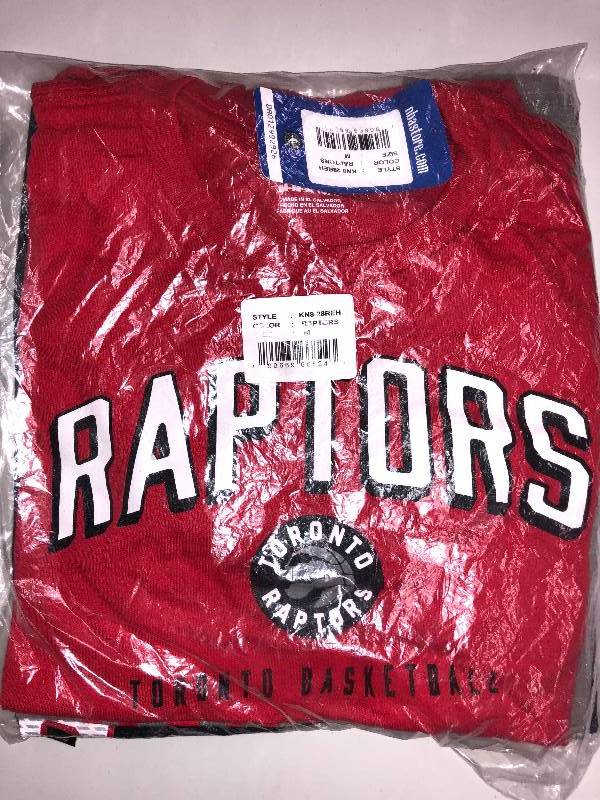 NEW Packaged Youth Medium Toronto Raptors Shirts