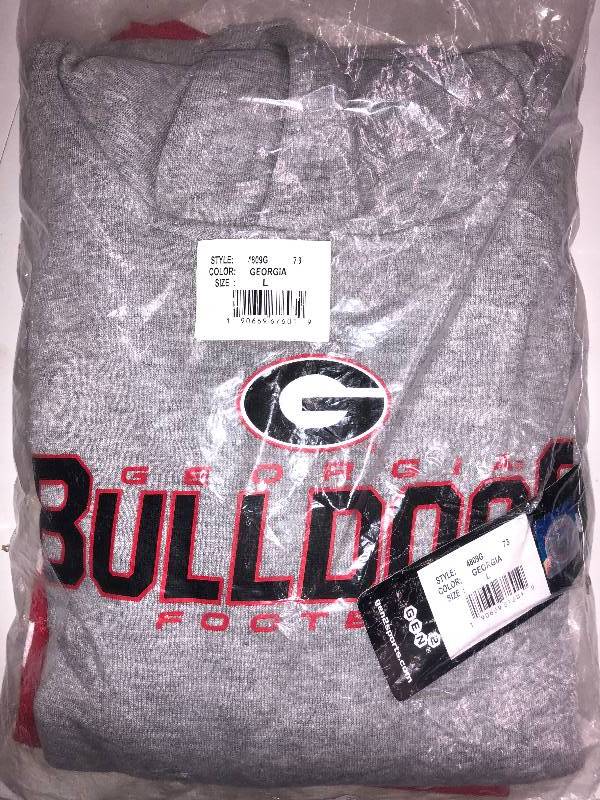 NEW Packaged Youth Large Georgia Bulldogs Sweatshirt and Shirt