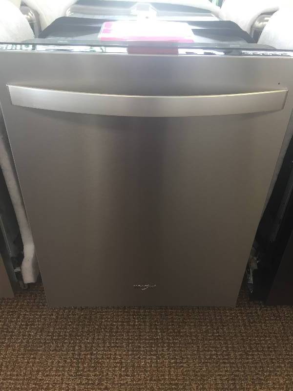 NEW- Whirlpool Top Control Built-In Tall Tub Dishwasher in Fingerprint Resistant Stainless Steel- WITH MANUFACTURERS WARRANTY- MODEL# WDT730PAHZ
