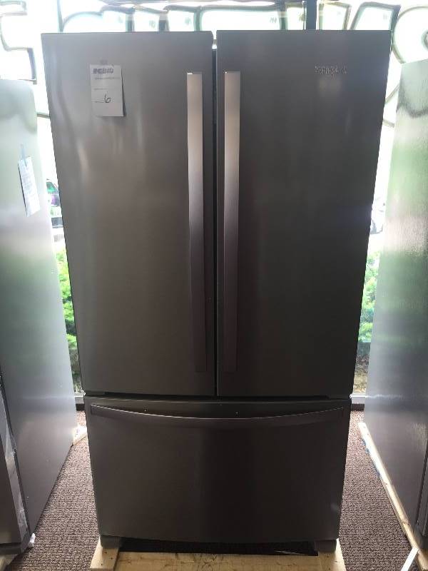 NEW- 25 cu. ft. Whirlpool French Door Refrigerator in Fingerprint Resistant Stainless Steel- WITH MANUFACTURERS WARRANTY MODEL# WRF535SWHZ