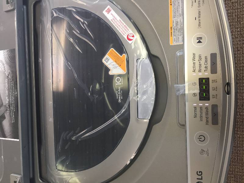 NEW 29 in. 1.0 cu. ft. LG SideKick Pedestal Washer in Graphite Steel Model # (WD200CV)
