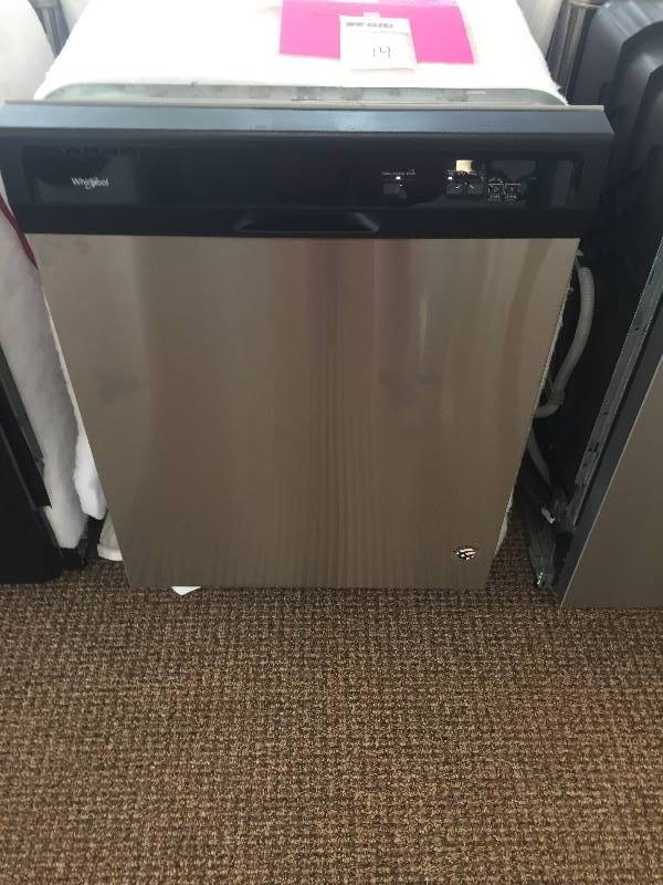 NEW- Whirlpool - Tall Tub Built-In Dishwasher - Stainless steel- WITH MANUFACTURERS WARRANTY MODEL#WDF331PAHS