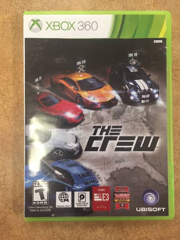The Crew xbox 360 video game