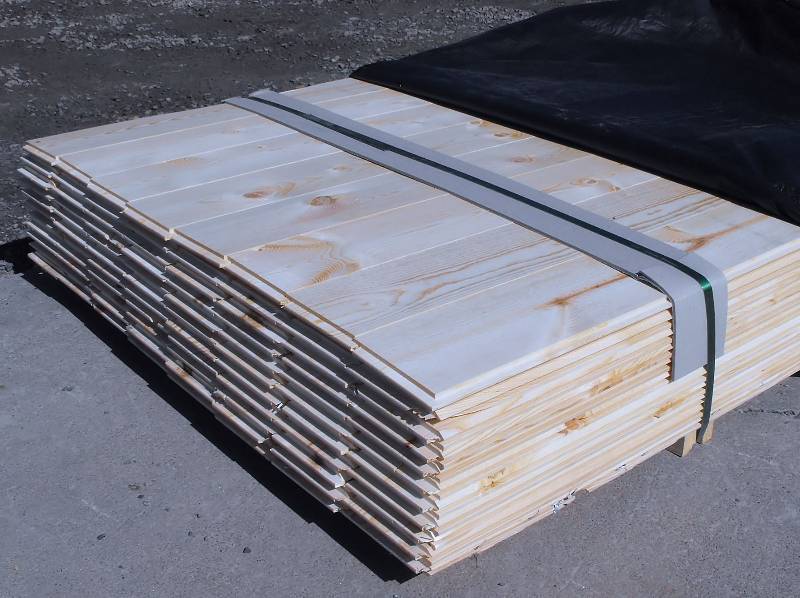 1x6x8 Ponderosa Pine Tongue and Groove Outs