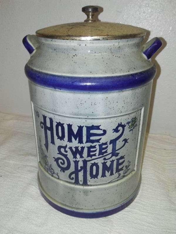 lot 167 image: Home sweet home cookie jar