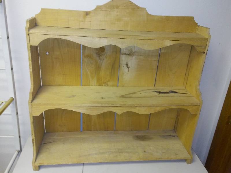 lot 234 image: Primitive wood Shelf