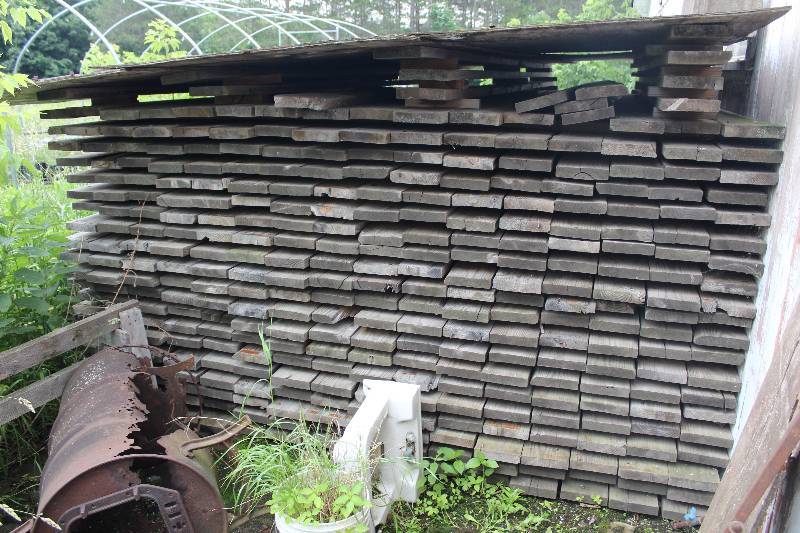 lot 509 image: Lot of (40) 2x8 Green Treated Lumber