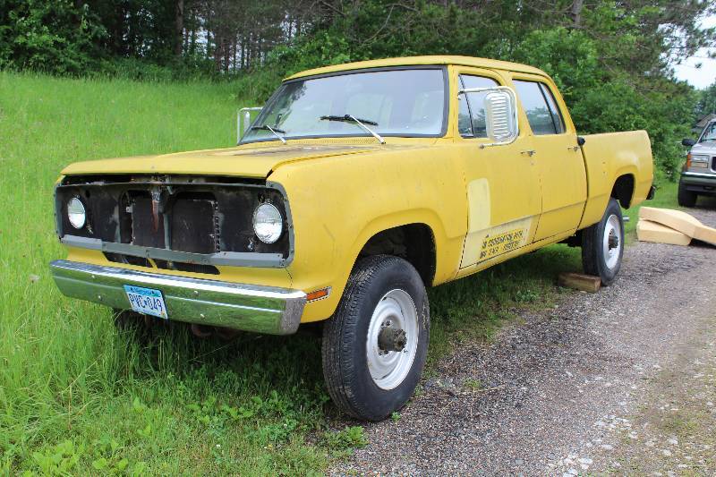 lot 301 image: 1978 Plymouth Dodge W20 Fargo Crew Cab