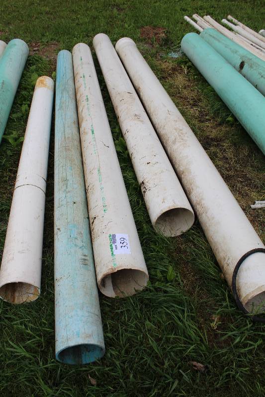 lot 359 image: Lot of (5) PVC Tubing