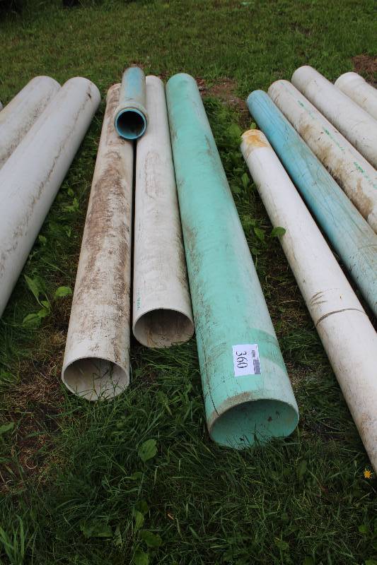 lot 360 image: Lot of (4) PVC Tubing