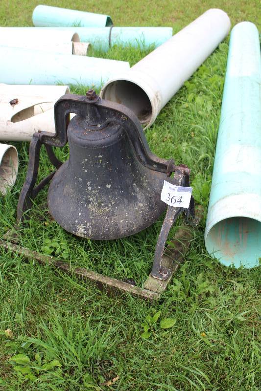 lot 364 image: Yoke No. 2 Steel Alloy School Bell