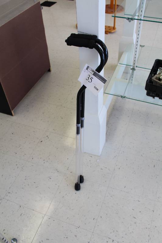 lot 35 image: Lot of (2) Walking Canes
