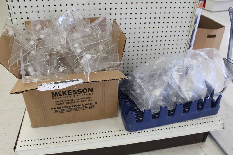 lot 50 image: Pegboard Display Mount Brackets