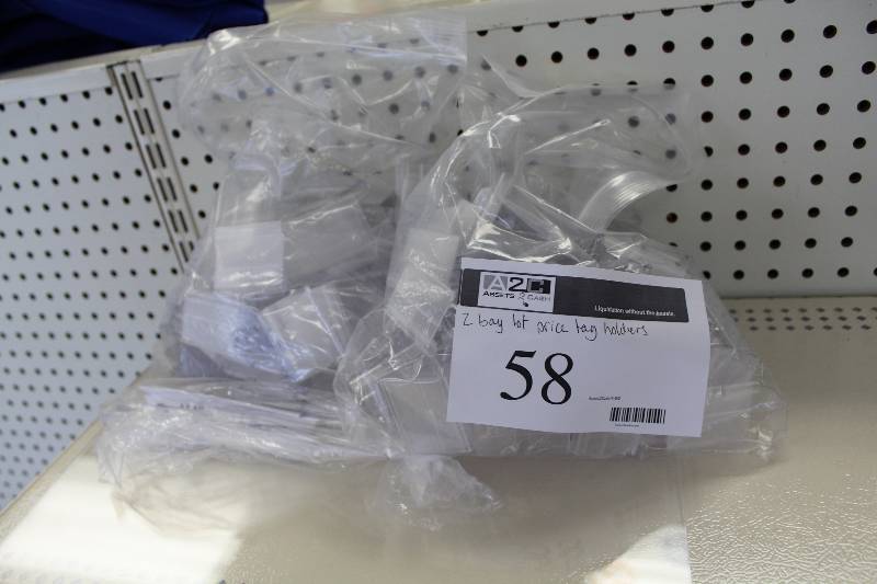 lot 58 image: Price Tag Holders