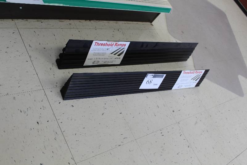 lot 68 image: Lot of (2) Threshold Ramps