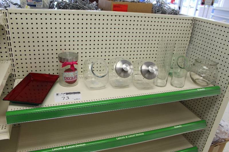 lot 73 image: Decorative Plates, Display Jars