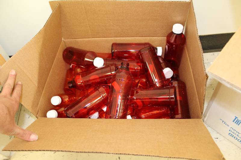 lot 115 image: Medicine Bottles