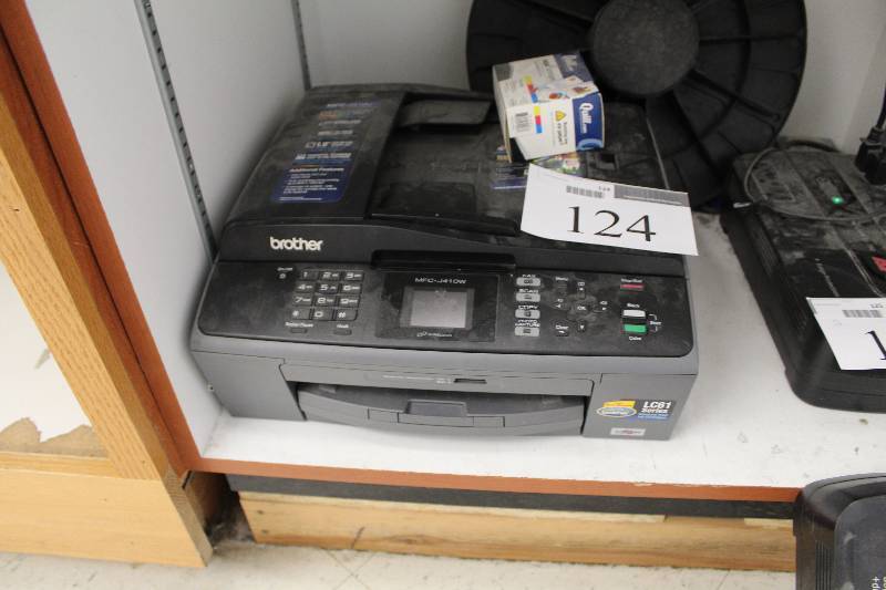 lot 124 image: Brother MFC-J410W FAXScanCopyPhoto Capture Printer