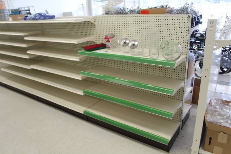 lot 166 image: Lot of (2) Commercial Display Racks