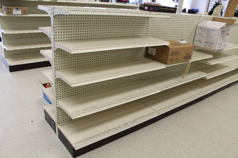 lot 170 image: Lot of (2) Commercial Display Racks