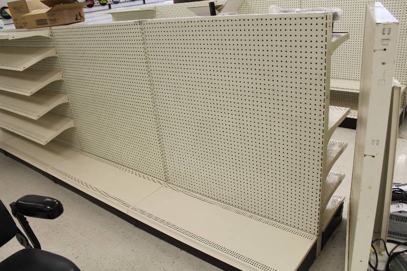 lot 175 image: Lot of (2) Commercial Display Racks