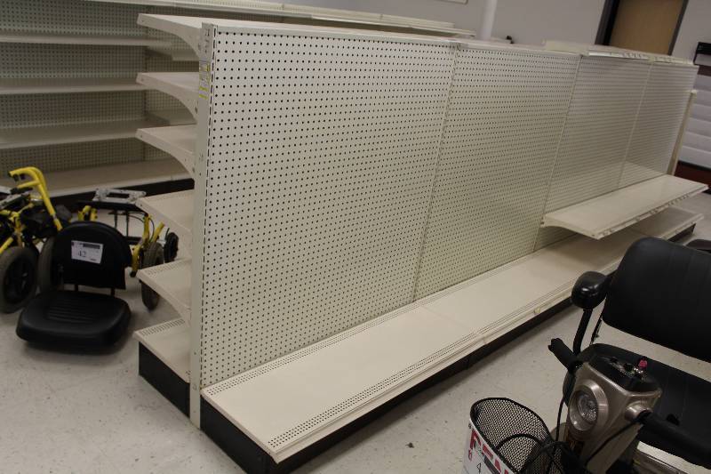 lot 176 image: Lot of (2) Commercial Display Racks