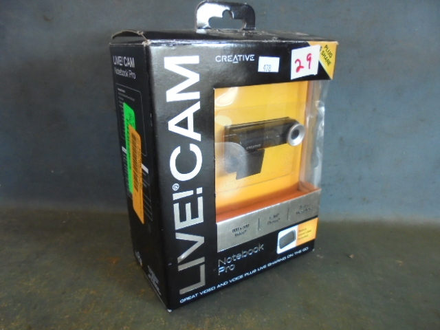 lot 29 image: Note Book Pro Camera