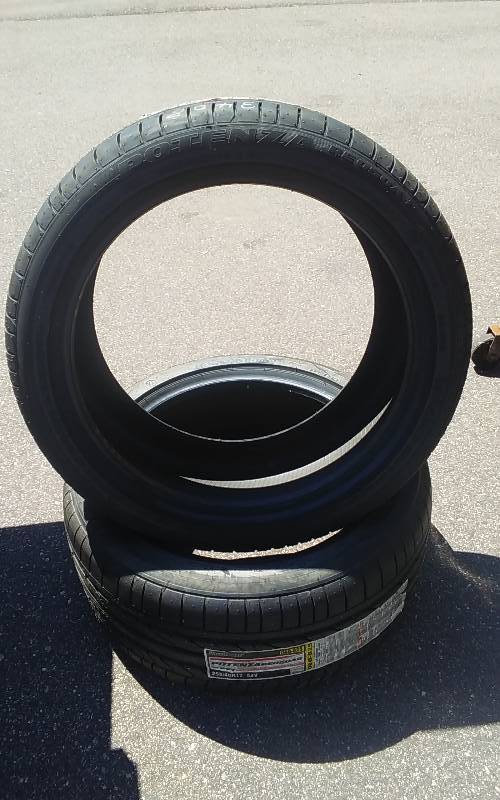 lot 54 image: New Pair Of Potenzia Tires 2454018
