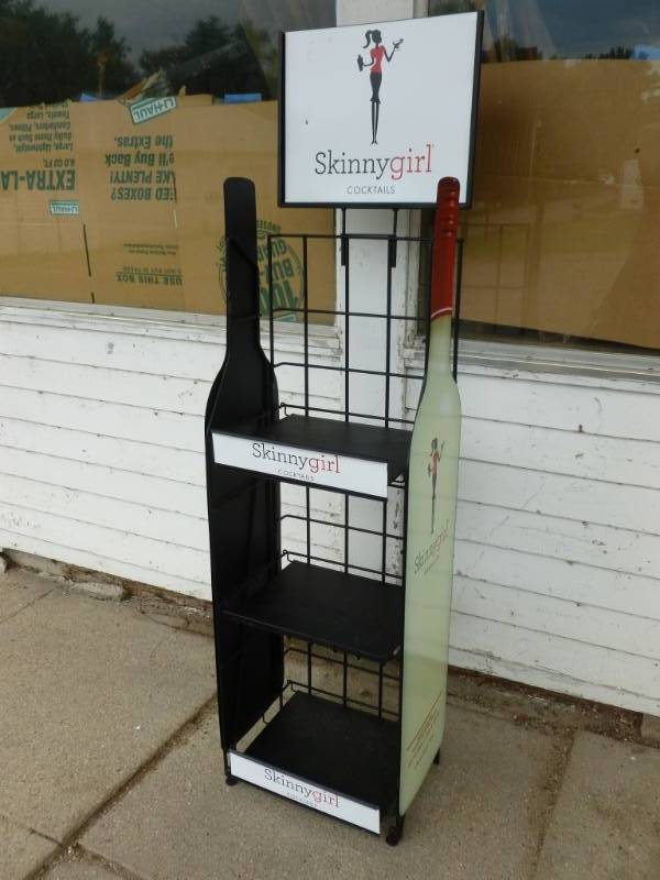 Liquor Bottle Shelf