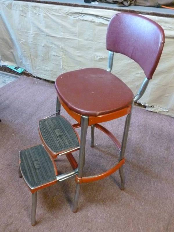 Vintage Cosco Kitchen Stool