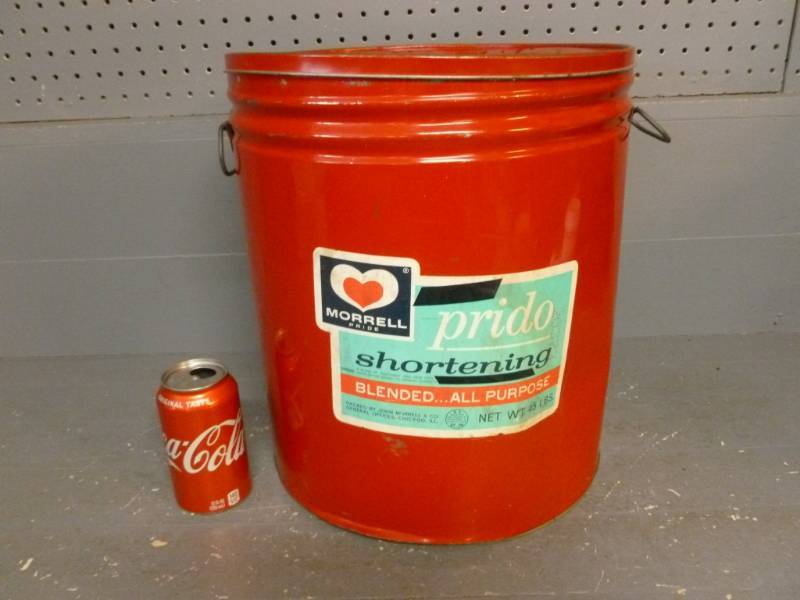 Vintage Metal Container