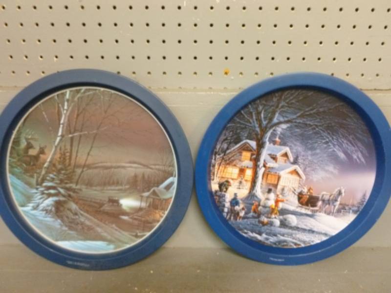 Terry Redlin Serving Trays
