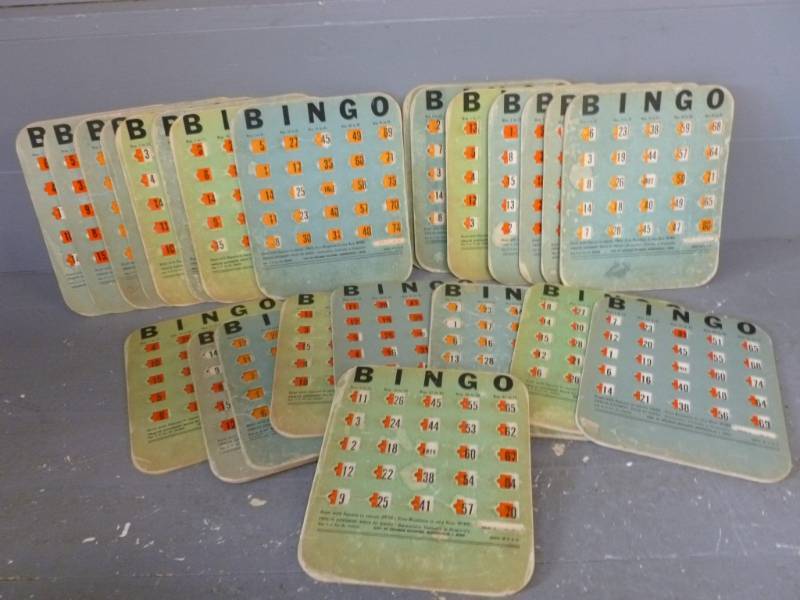 Vintage Bingo Cards