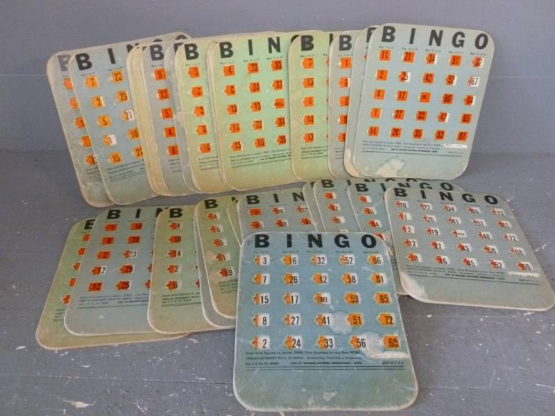 Vintage Bingo Cards
