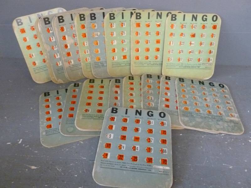 Vintage Bingo Cards