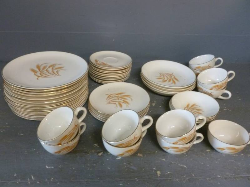 Vintage Golden Wheat Set