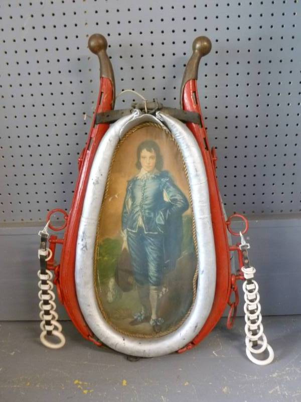 Antique Horse Collar Display