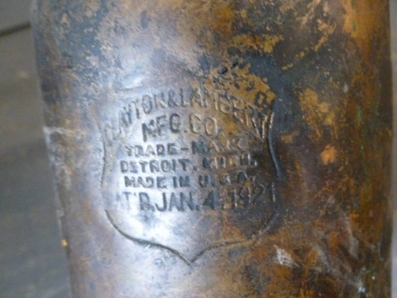 Antique Brass Torch