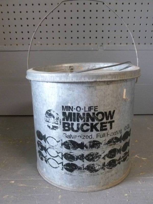 Vintage Minnow Bucket