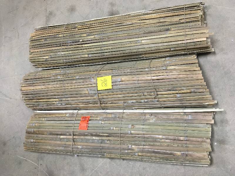lot 26 image: Lot of 3 pcs of Gardmen 13 ft. W x .0393 in. D x 39 in. H Fencing and Screening