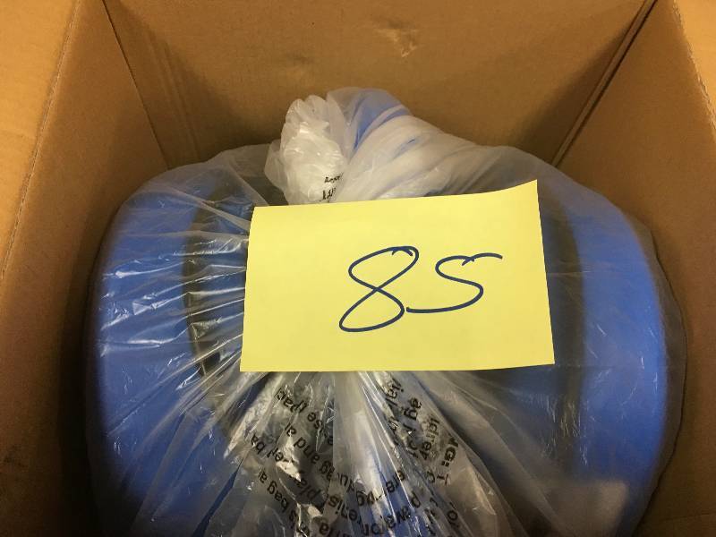 lot 85 image: B - AIR 14 HP Air Mover for Water Damage Restoration Carpet Dryer Floor Blower Fan Home and Plumbing Use, Blue in working conditions