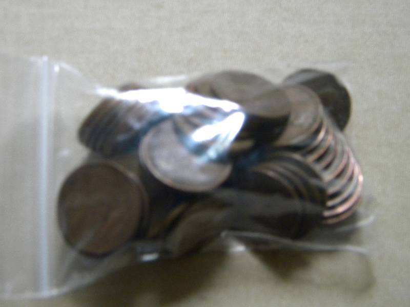 50 Wheat Back Pennies